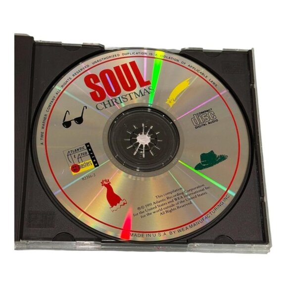 Soul Christmas CD 1991 Atlantic Atco Remasters R&B Holiday Otis Redding Vandross - Picture 8 of 11